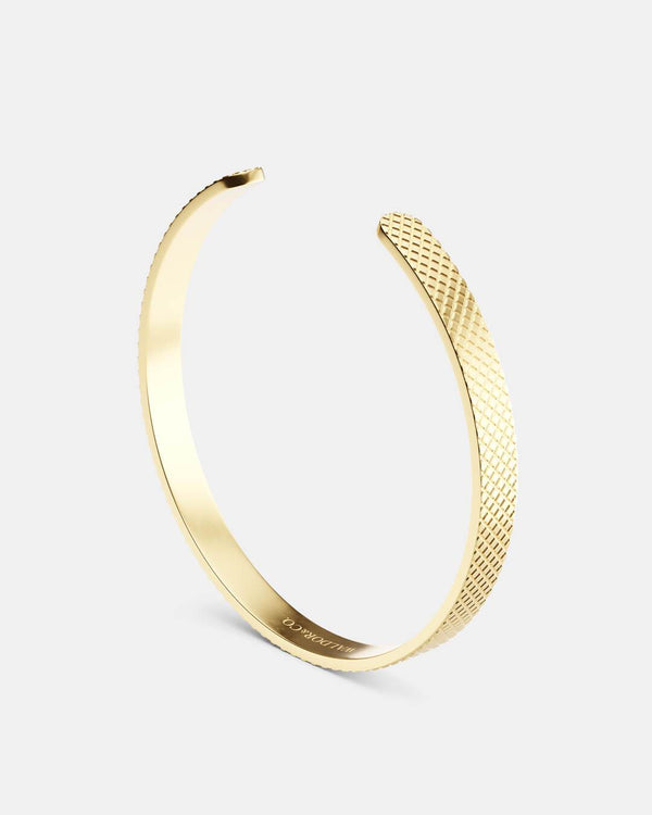 Grid Bangle Polished